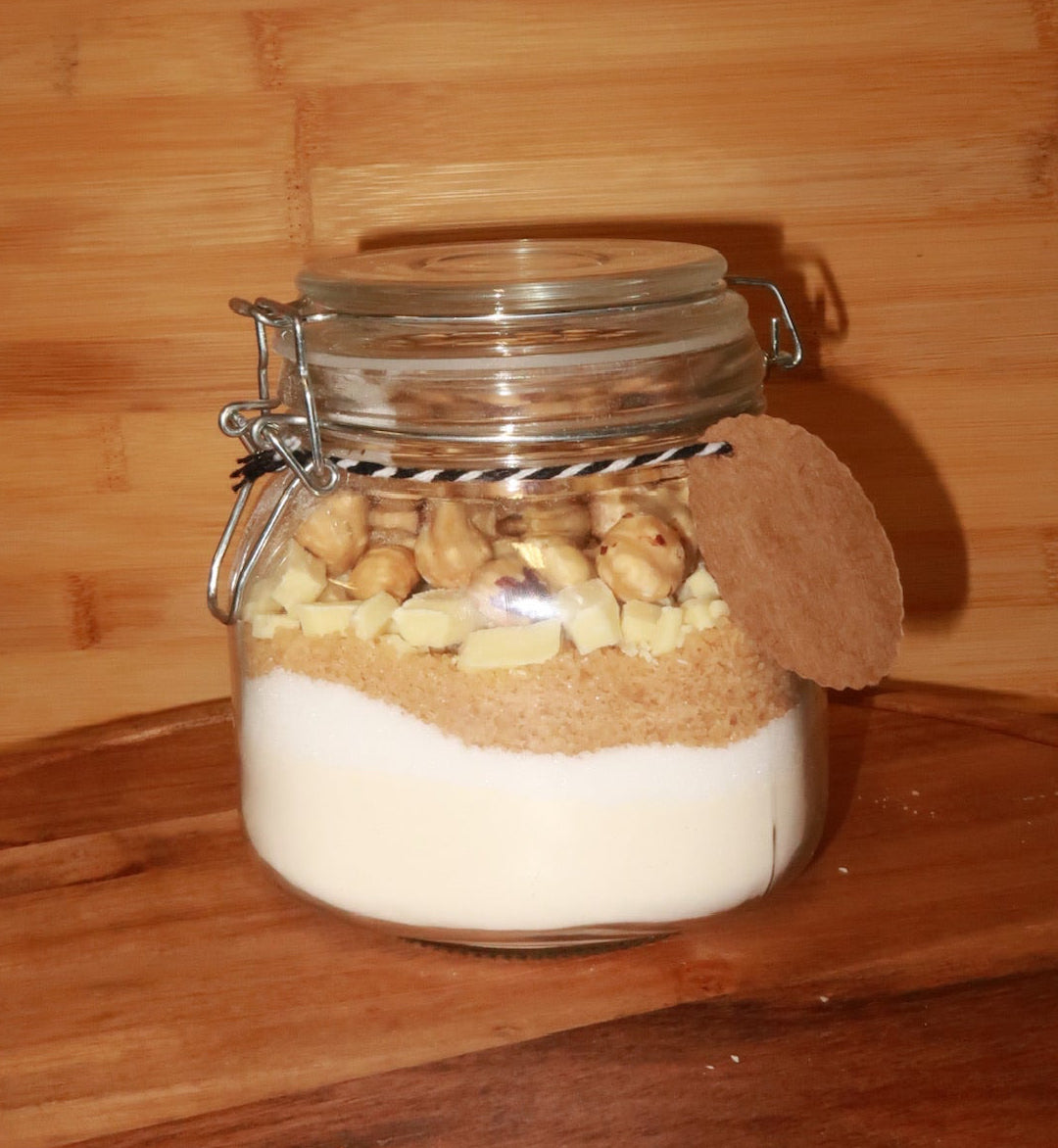 Bocal Maison Chocolat Blanc Noisette